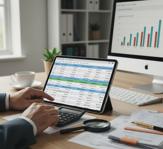 محاسبه مالیات بر ارزش افزوده